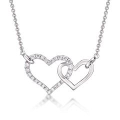 TWO LIGHT HEARTED NECKLACE