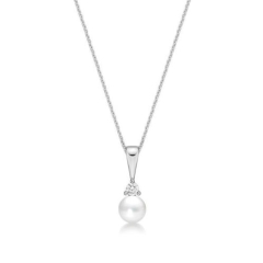 6mm FW BUTTON & CZ with CHAIN