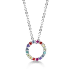 RAINBOW CIRCLE N'K, 16 STONES