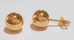 2mm SILVER YG PLATE BALL (SOLID)