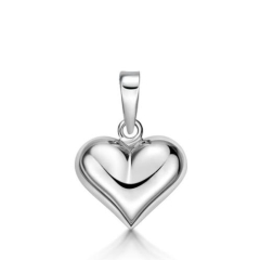 15mm PUFFY HEART, BAIL