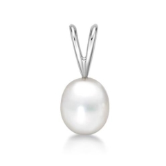 SPLIT BAIL, 7.5mm OVAL FW WHITE